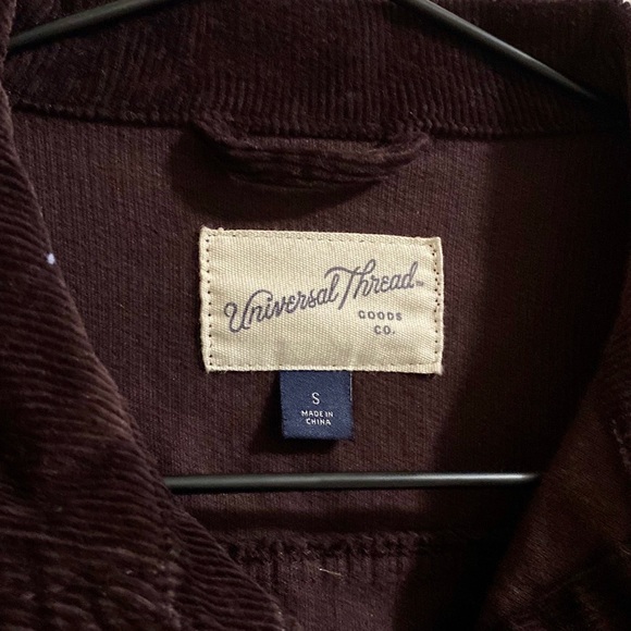 Universal Thread | Corduroy Jacket Deep Purple - Picture 4 of 4